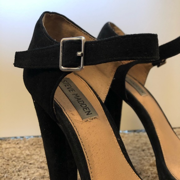 Steve Madden Suede Heels - Picture 3 of 5